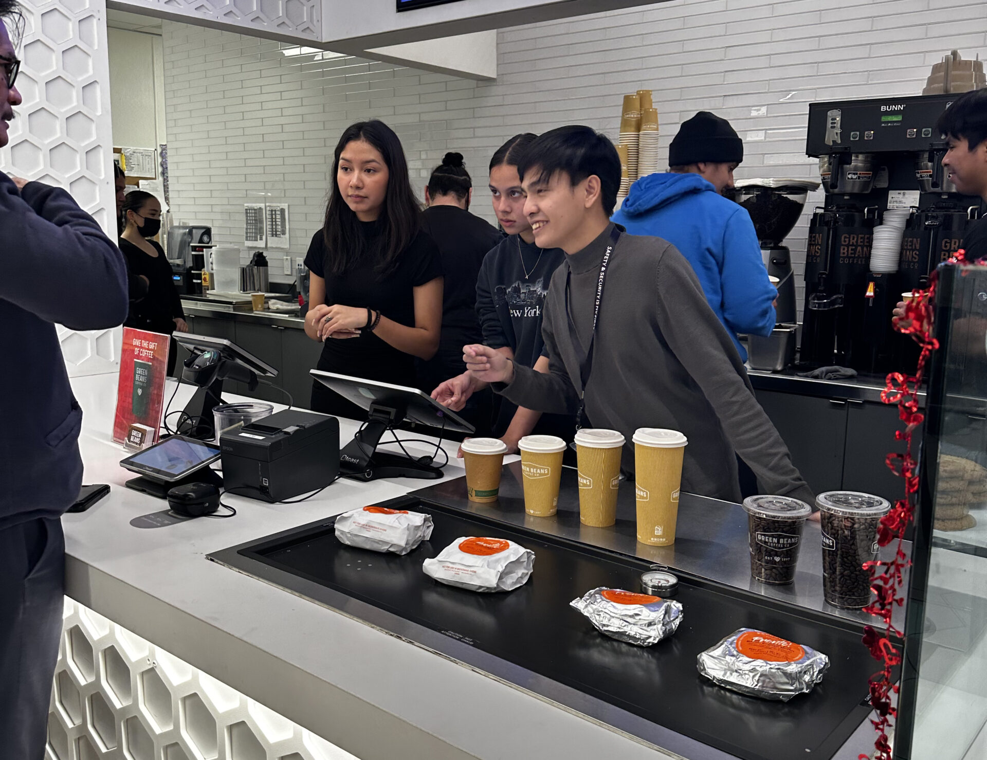 Green Beans Coffee Partners with San Mateo High School’s Culinary Arts