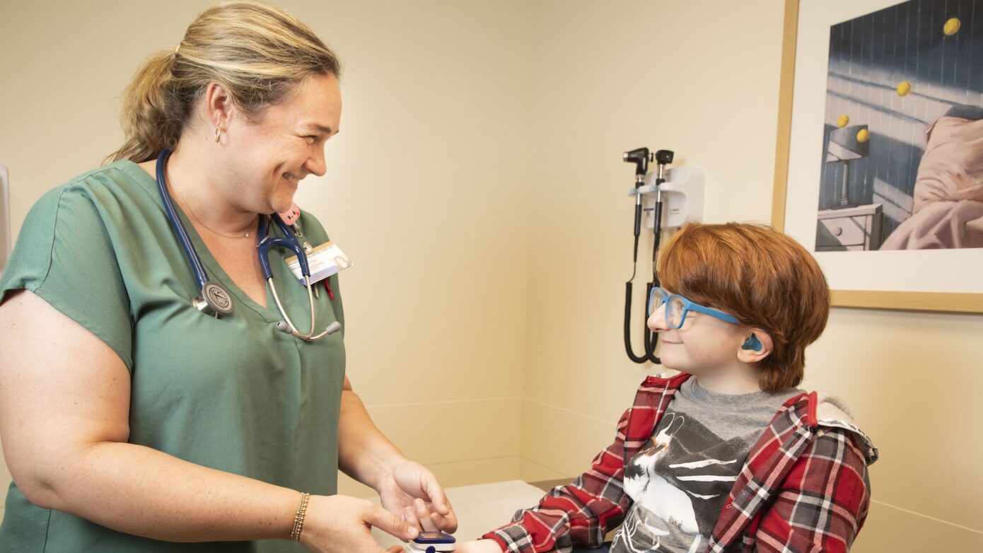 Blake Kirby, Children's Miracle Network local Champion 2026 at Monroe Carell Jr. Children's Hospital at Vanderbilt